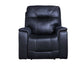 Lexington Triple-Power Media Recliner, Ocean Blue