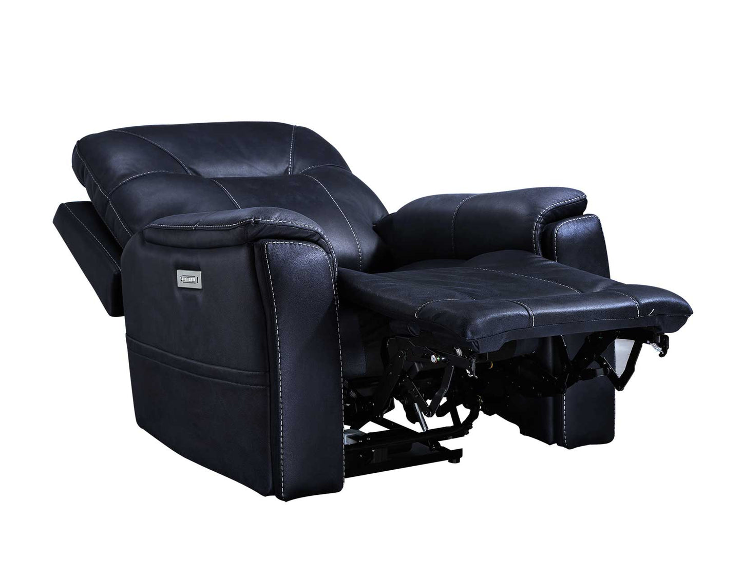 Lexington Triple-Power Media Recliner, Ocean Blue