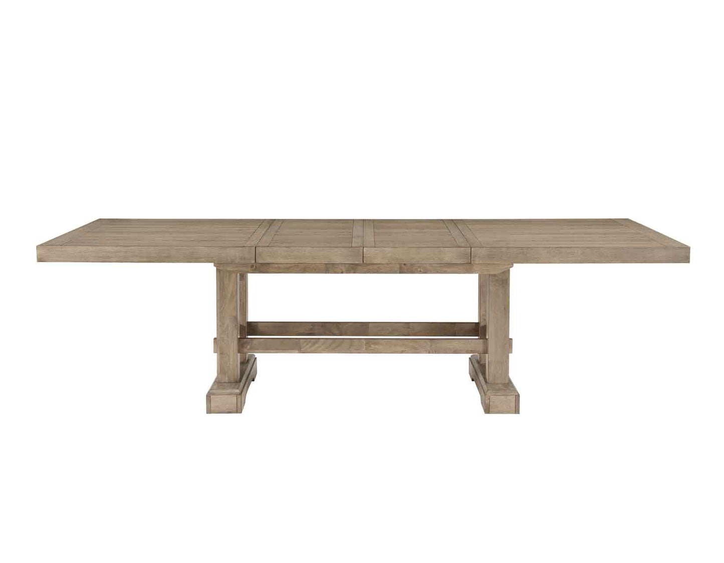 Napa 108-inch Dining Table with 2/18-inch Leaves, Sand