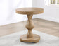 Dory Round End Table, Sand