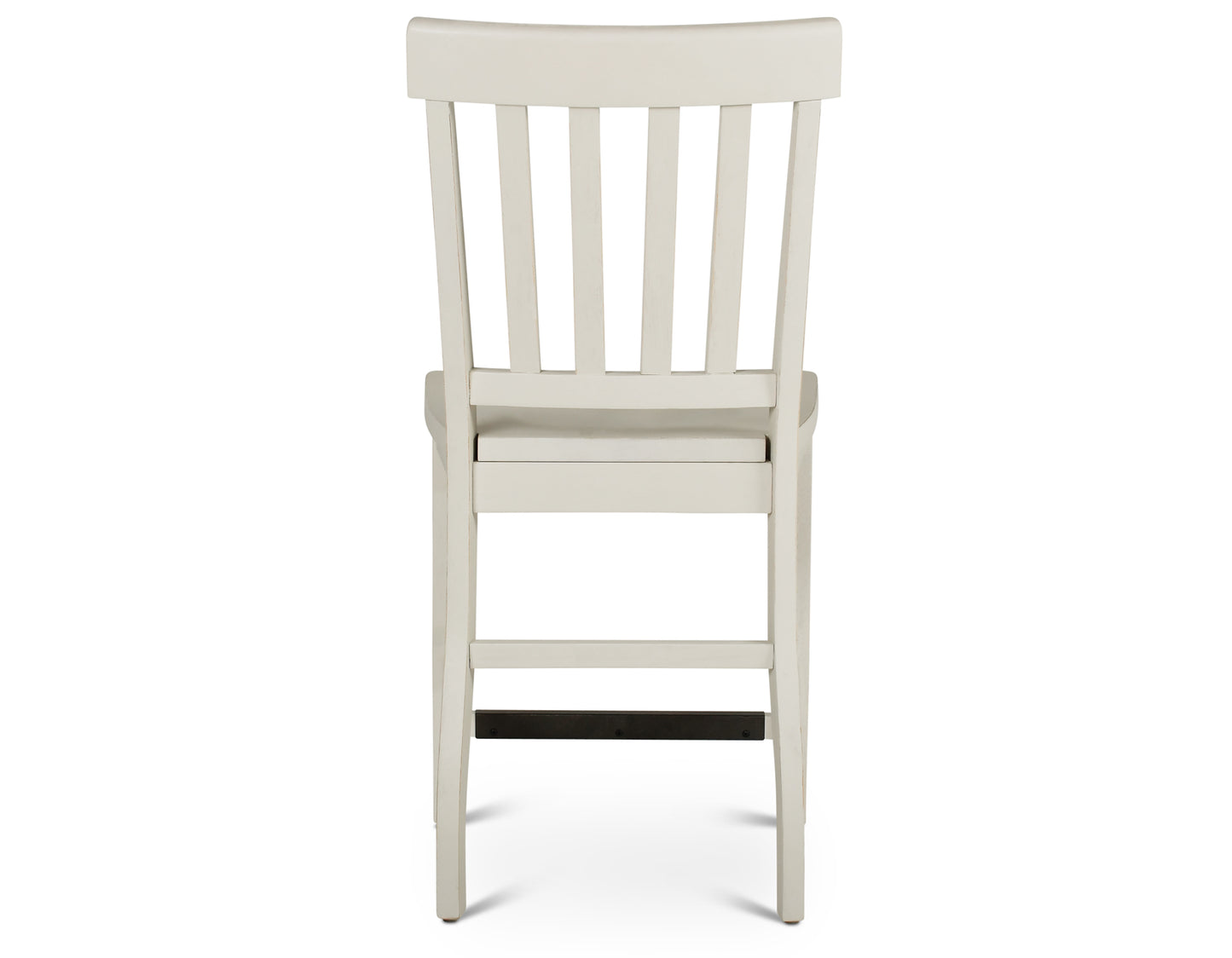 Cayla 24″ Counter Stool, White