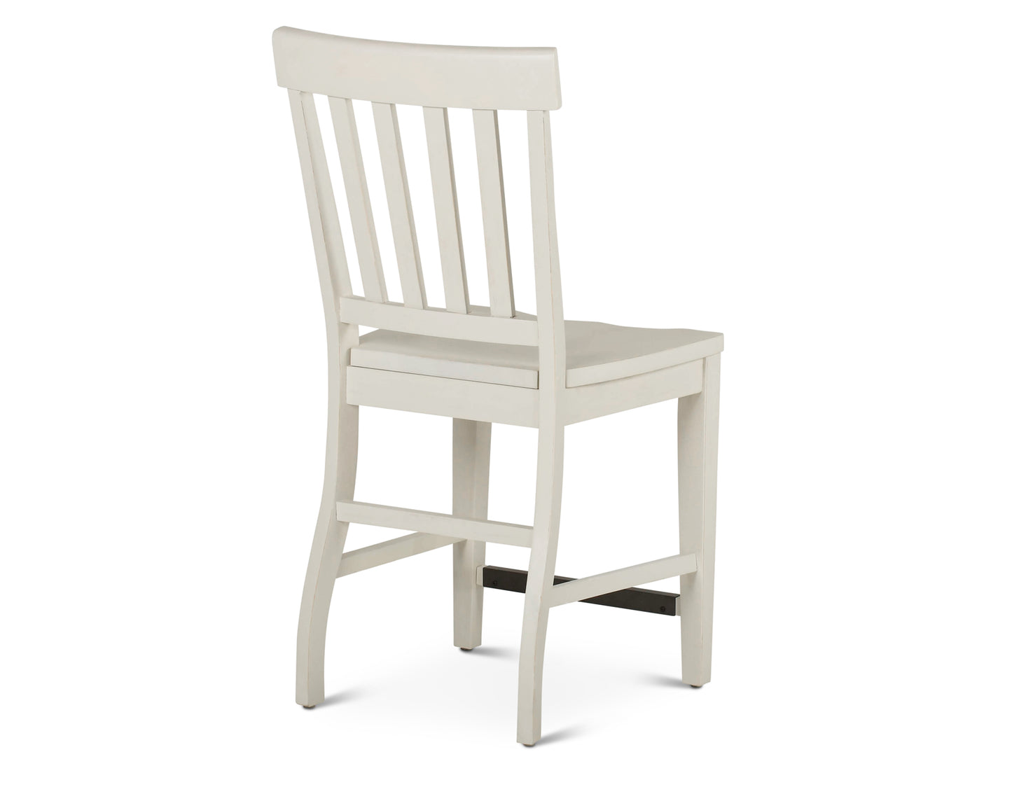 Cayla 24″ Counter Stool, White