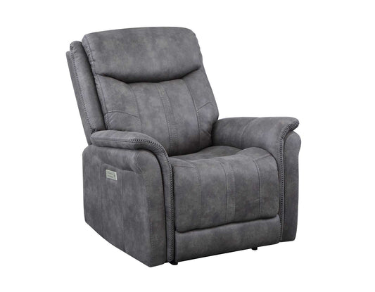 Morrison Dual-Power Recliner, Stone