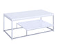 Lucia White 3-Piece Set
(Cocktail & 2 End Tables)