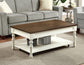 Joanna Coffee Table with Casters