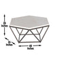 Corvus 3-Piece Marble Top Set
(Cocktail & 2 End Tables)