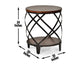 Winston 3-Piece Set(Cocktail & 2 End Tables)