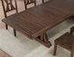 Auburn 86-106-inch Dining Table with 2-20 inch Leaves