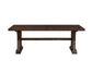 Auburn 86-106-inch Dining Table with 2-20 inch Leaves