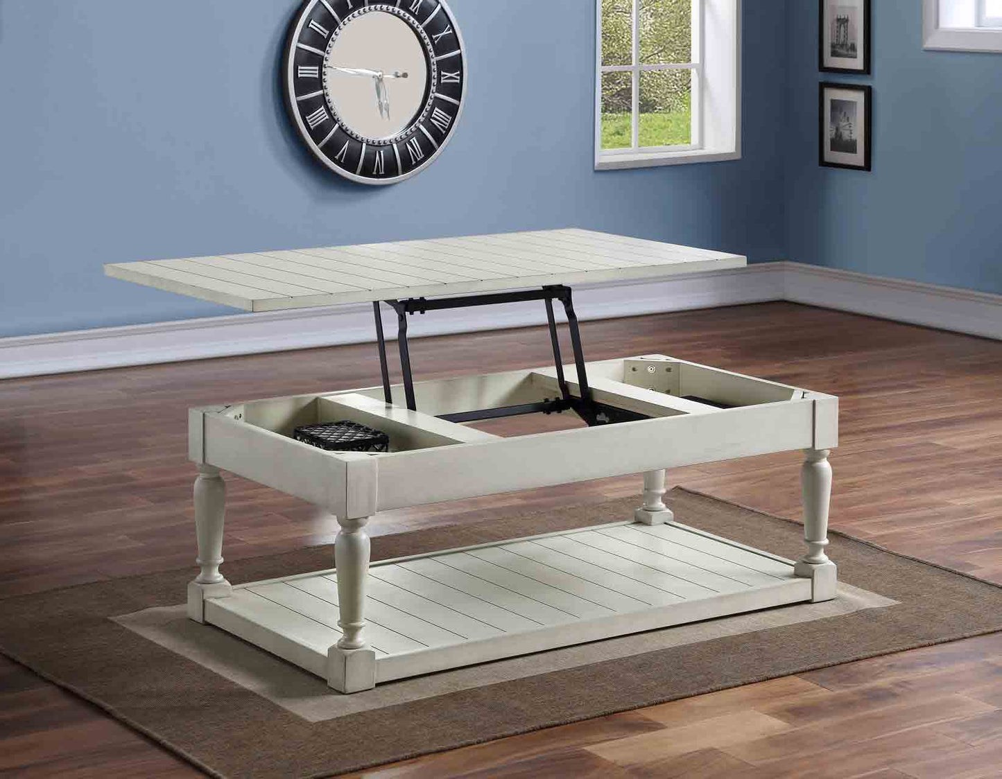 Hemingway 3-Piece Cocktail Table Set
(Lift-Top Cocktail & Two End Tables)