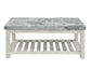 Canova Gray Marble Coffee Table