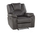 Katrine Manual Recliner Chair, Charcoal