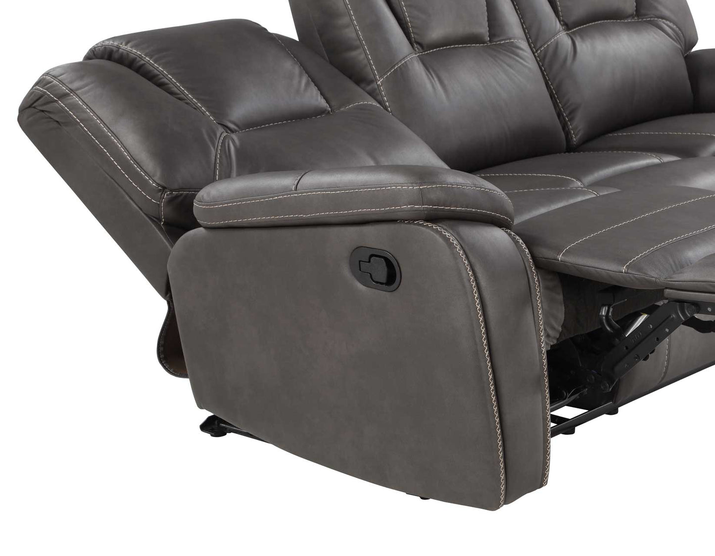 Katrine Manual Recliner Chair, Charcoal