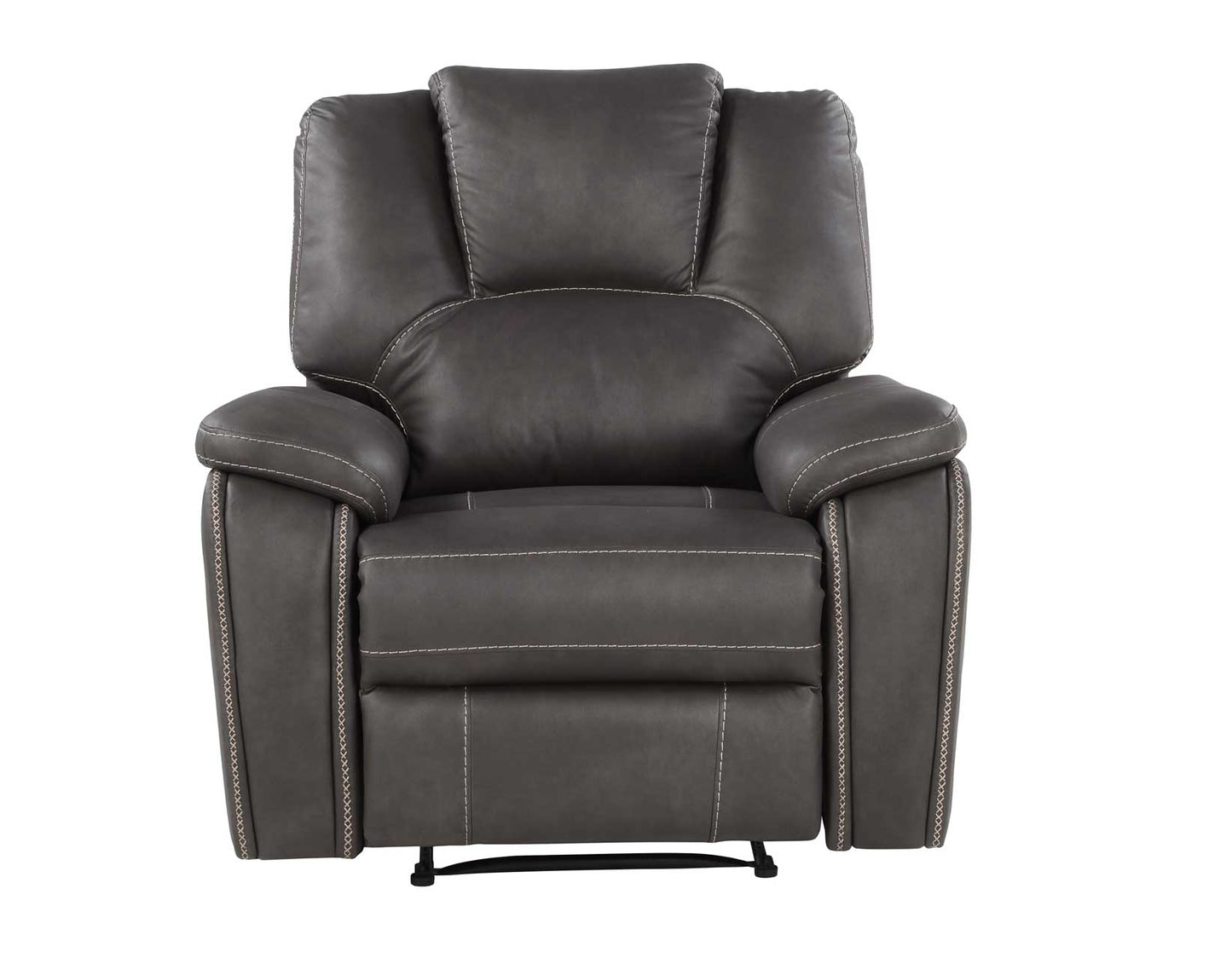 Katrine Manual Recliner Chair, Charcoal