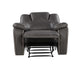 Katrine Manual Recliner Chair, Charcoal