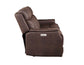 Valencia Dual-Power Reclining Sofa, Walnut