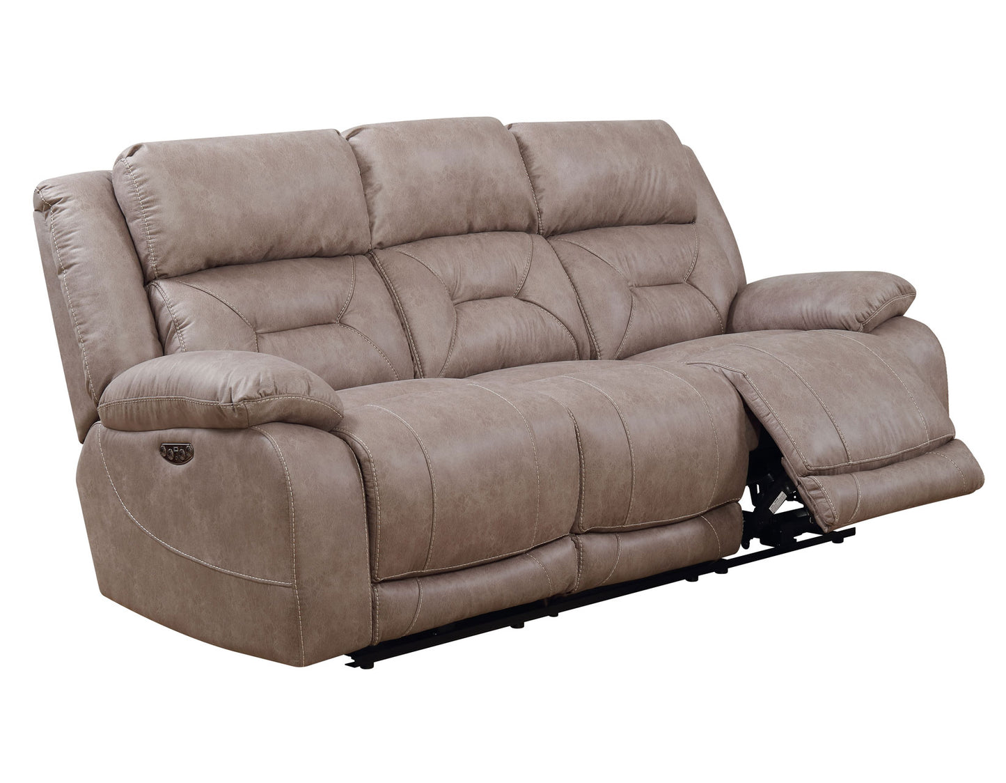 Aria Dual-Power Reclining Sofa, Desert Sand