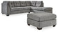 Marleton 2-Piece Sleeper Sectional with Ottoman