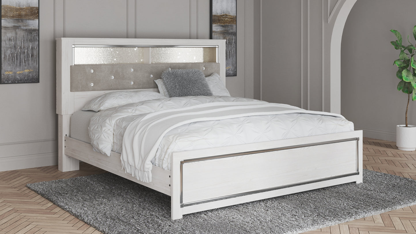 Altyra King Panel Bookcase Bed