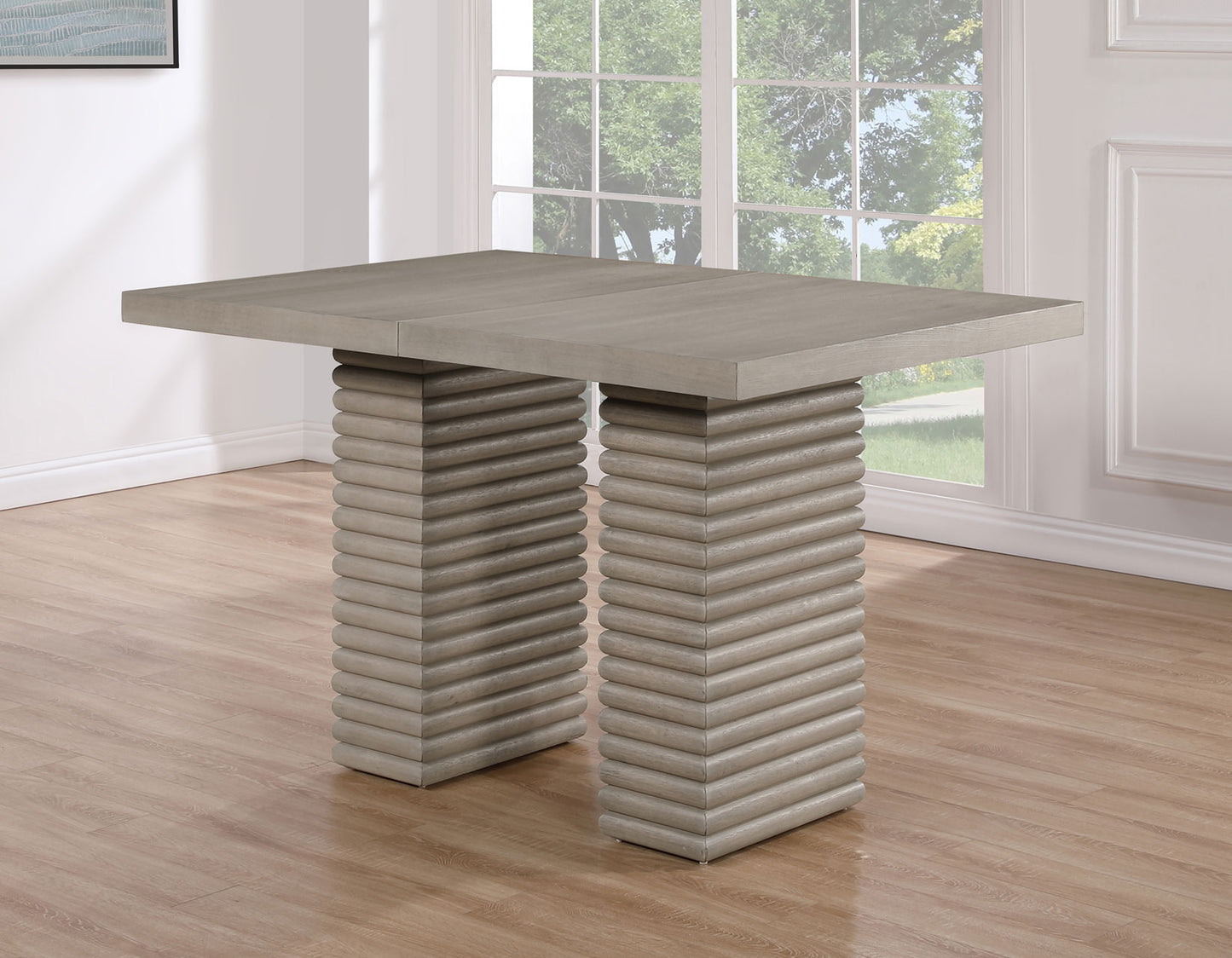 Lily 60-78″ Counter Table w/18″ Leaf