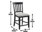 Halle 24″ Counter Stool